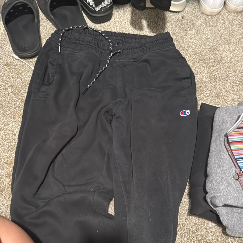 Black joggers